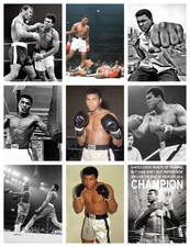MUHAMMAD ALI POSTER - CHOOSE  DESIGN/SIZE - FRAMED OPTIONS - BOXING