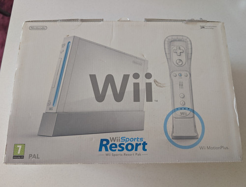 Nintendo wii white pal console - wii,