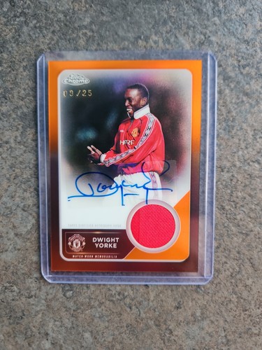 Dwight yorke auto patch - &,