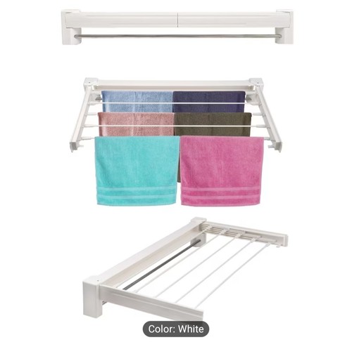 Wall mounted 70cm airer - mounted,