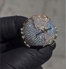 2Ct Round Cut Real Moissanite