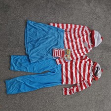 Where's Wally Girl &  Boy Dressing Up Outfit bundle by Smiffy Age approx  8-12