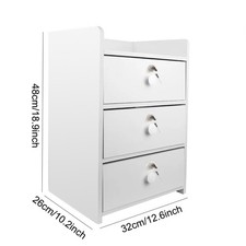 3 Drawer Wooden Bedroom