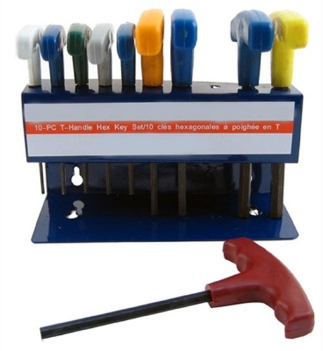 Metric handle hex key - t,