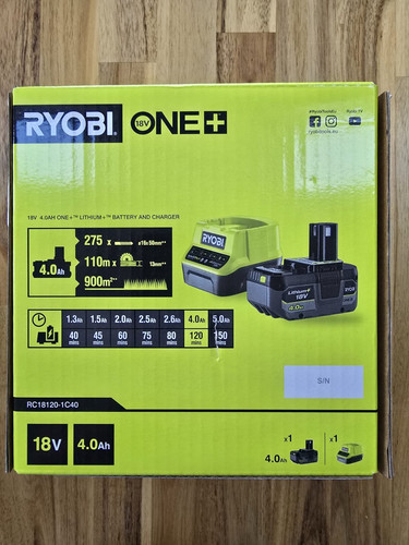 Ryobi rc18120 1c40 - 18v, one+