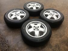 MINI R50 R52 R56 R57 ONE COOPER D 5.5JX15 INCH 5 SPOKE ALLOY WHEELS & TYRES