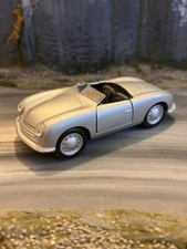 Maisto Porsche No.1 TYP 356 Roadster (1948) - Silver - Unboxed