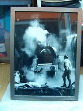 Scene From The Railway Children Stage Show Steam Train Engine Framed Print.