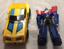 Transformer Bumblebee Action Figure Toy Car Robot & Another