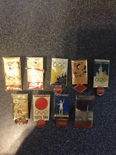 Coca Cola Olympic Pin Badges x