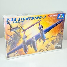 ITALERI DRAGON P-38 LIGHTNING US FIGHTER 032 1:72 SCALE KIT - NEW & SEALED