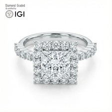 Princess Diamond Engagement