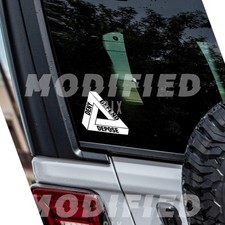 Deny Defend Depose Decal