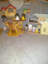 Sylvanian Families. A tree house including the hedgehog family. House + extras