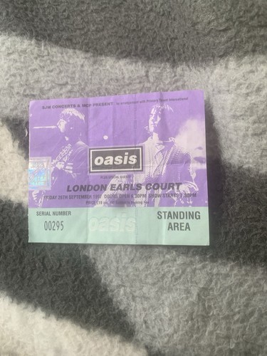 Oasis concert ticket london - ticket,
