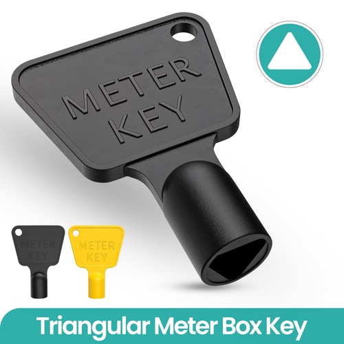 Triangular meter box key - triangular,