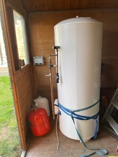 used pullin evolution unvented indirect cylinder 210litres