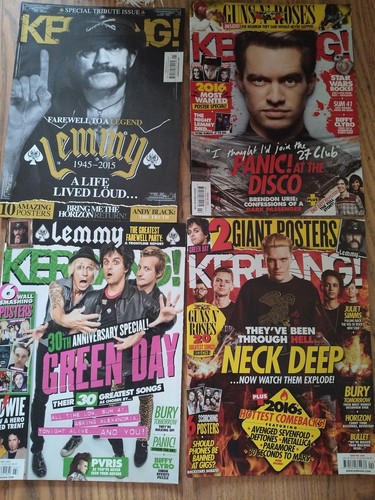 Kerrang magazines january - kerrang!,