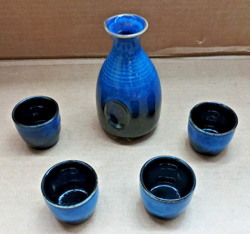 Ceramic sake set - ceramic, 1