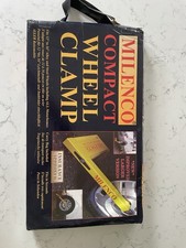 Milenco Compact Wheel Clamp 12 To 16 Inch Motorhome Car Lock Brand New Carry Bag
