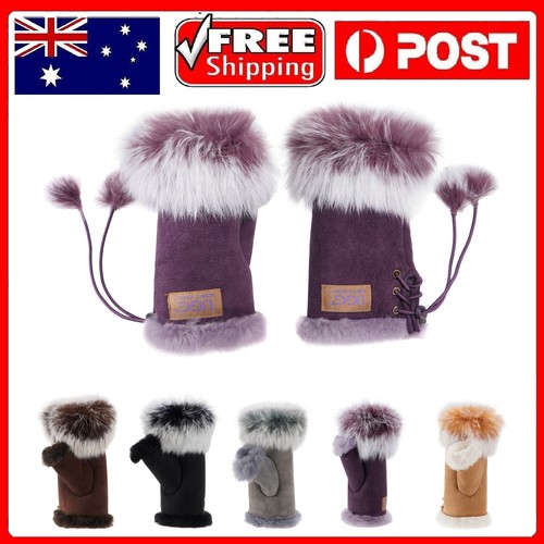 Ugg fingerless gloves - gloves, women
