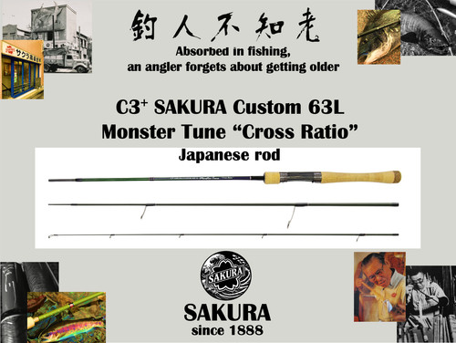 Japanese trout rod spinning - trout,