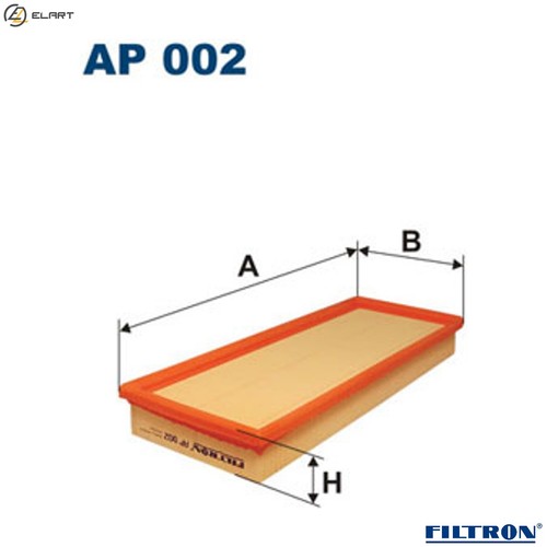 Air filter 002 - ap, vw