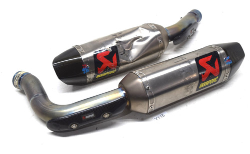 Akrapovic racing exhaust kit - exhaust,