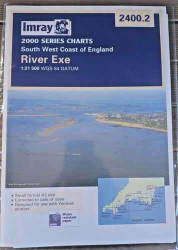Imray 2400 river exe chart - river,