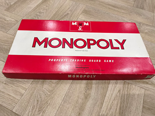 Waddingtons monopoly board - waddingtons,