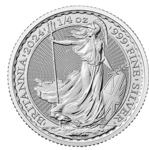 Britannia coin 2024 fine - britannia,