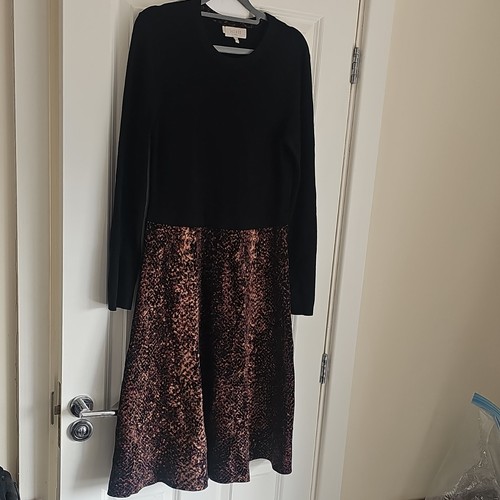 Hobbs black bronze knitted - black, &