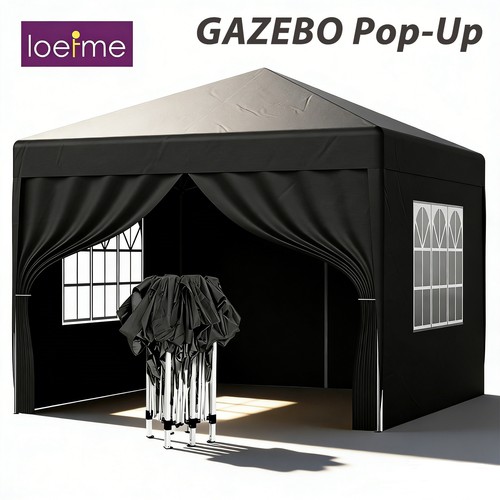 Loefme 3x3m gazebo - gazebo, pop