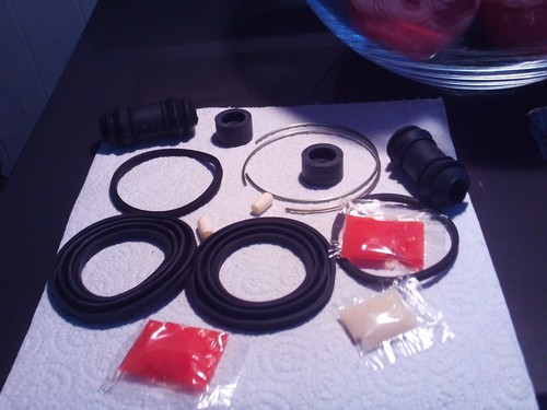 Front brake caliper repair - front,