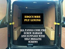 VAN PLY LINING Ford Transit Custom SWB no floor plyLining Kit  FULL KIT CUSTOM.