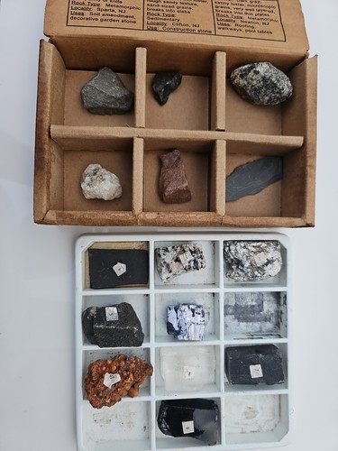 Vintage rock mineral - rock, &