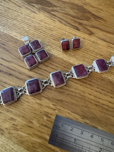 925 sterling silver ruby - 925,