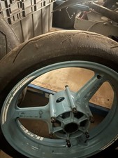 r1 yamaha track Day front & raer wheels and tyres 120/70/17front  180/55/17 rear