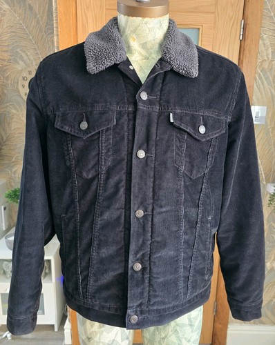 Levis jacket men large black - levis,