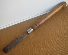 Vintage Pibro Sheffield Woodturning Chisel Hand Tool - 7/8"