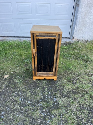 Edwardian bedside cabinet - edwardian, /