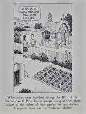 Horrible Histories - Ours Is A Hans Christian Anderson Shelter Vintage Postcard