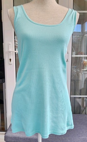 Ladies vest top in sea - vest,