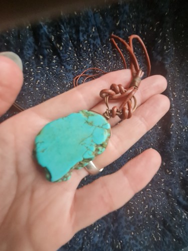 Vintage genuine turquoise - genuine,