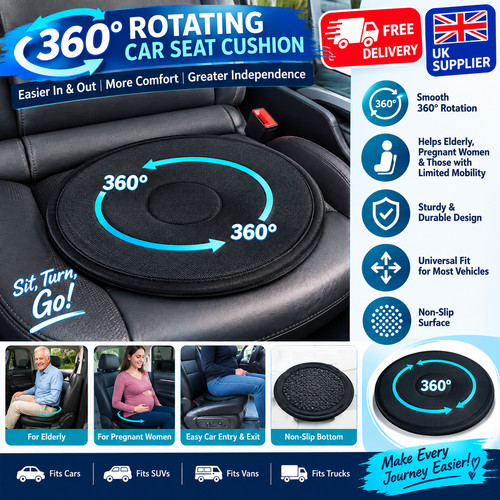 360 swivel seat cushion - swivel,