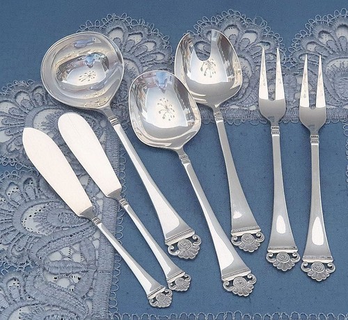 Beautiful silver plated - 7,