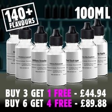 100ml E Liquid Flavour