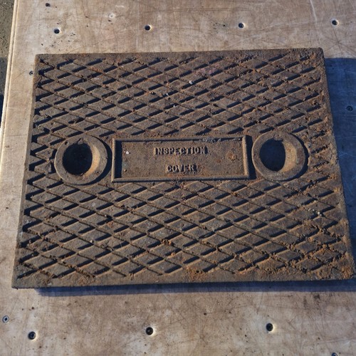 Cast iron manhole - cast,