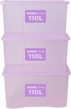 Plastic Storage Box With Lid