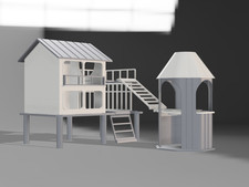 Deluxe hamster house - deluxe,